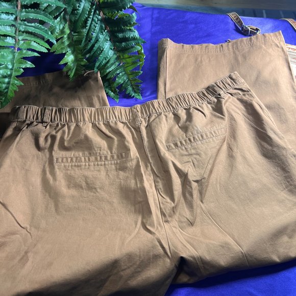 📌Ava & Viv Cotton Wide Leg Bermuda Shorts with big Pockets - Picture 8 of 15